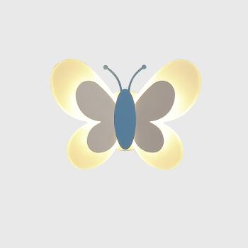 360Home Kinderzimmer Cartoon Schmetterling Wandleuchte Nachtlicht