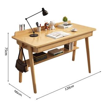 MuXing Schreibtisch, Moderner Computertisch für Büro & Zuhause, Stabiler Arbeitstisch, PC-Tisch Office, Laptop Tisch, Bürotisch