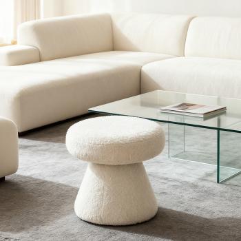 Muxing Wechselbank für Schuhe, Wohnzimmer Hocker, Sofahocker, Schuhhocker, Fußbank, Fußschemel, Betthocker