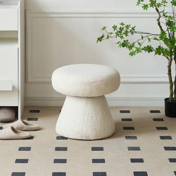 Muxing Wechselbank für Schuhe, Wohnzimmer Hocker, Sofahocker, Schuhhocker, Fußbank, Fußschemel, Betthocker
