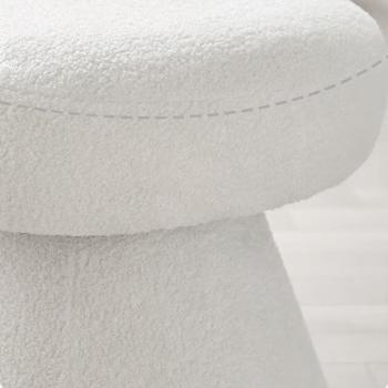 Muxing Wechselbank für Schuhe, Wohnzimmer Hocker, Sofahocker, Schuhhocker, Fußbank, Fußschemel, Betthocker