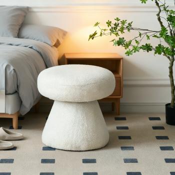 Muxing Wechselbank für Schuhe, Wohnzimmer Hocker, Sofahocker, Schuhhocker, Fußbank, Fußschemel, Betthocker