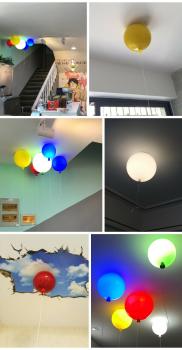 Kinderlampe Dekolampe Ballonlampe Ballon schön bunt Kinderzimmer