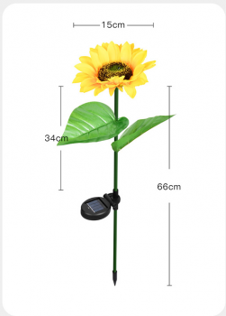 Solar Gartenstrahler mit Erdspieß Gartenleuchte Gartenbeleuchtung Außen Solarlam