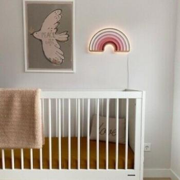 Night Light Lamp Colourful Rainbow Nursery