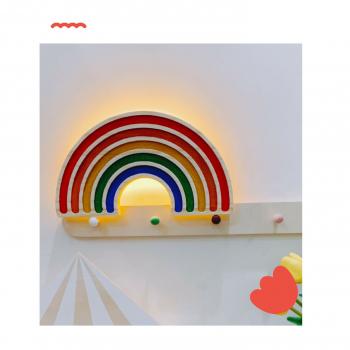 Nachtlicht Lampe Bunt Regenbogen Kinderzimmer