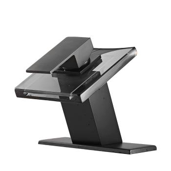 Muxing Küchenarmatur, Wasserhahn,  Badarmatur,  Warm- und Kaltwasserhahn, Spültischarmatur, moderne Armatur,Küchen Waschtischarmatur Schwarz 【LT-004】