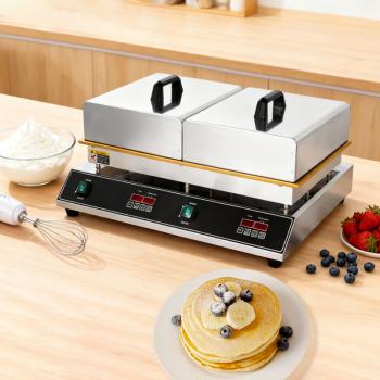 Preview: Muxing Soufflé-Maschine, Dorayaki-Bäcker, elektrische Soufflé-Maschine, 50300℃ einstellbare Temperatur, für Restaurants, Bäckereien, Konditoreien 220v /SFL/