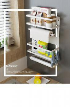 Küchenregal Magnetisch Kühlschrank Regal Gewürzregal Hängeregal