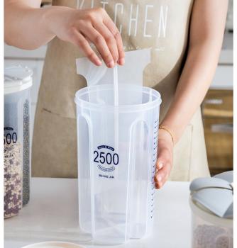 Food Storage Tin Flour Tin Container Storage with Separator
