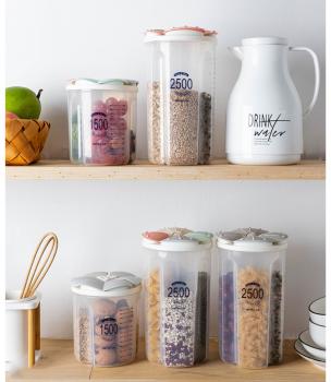 Food Storage Tin Flour Tin Container Storage with Separator
