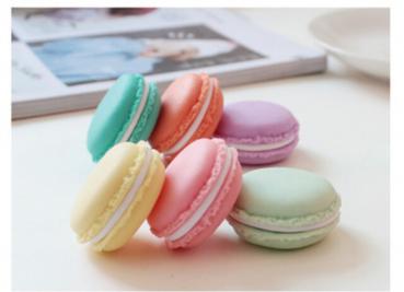 5er Klein Mini Macaron Schmuck Tasche Dekoration Aufbewahrung bag