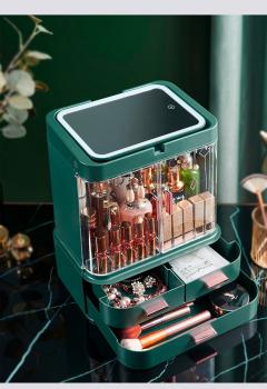 Make-up Storage Make-up Cupboard Make Up Compact with LED Mirror