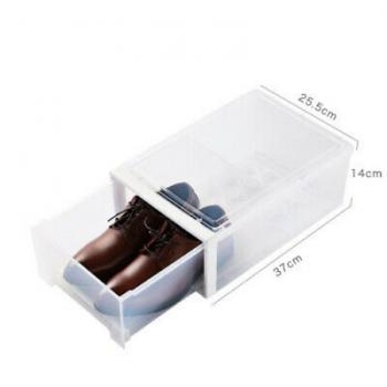 Shoe Boxes transparent stackable Shoe Storage Box