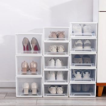 Shoe Boxes transparent stackable Shoe Storage Box