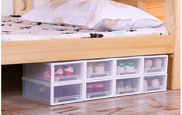 Shoe Boxes transparent stackable Shoe Storage Box