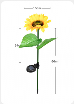 Solar Gartenstrahler mit Erdspieß Gartenleuchte Gartenbeleuchtung Außen Solarlam