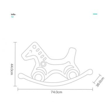 Schaukelpferd Schaukeltier Schauke Baby Kinder Schaukelspielzeug Babyschaukel