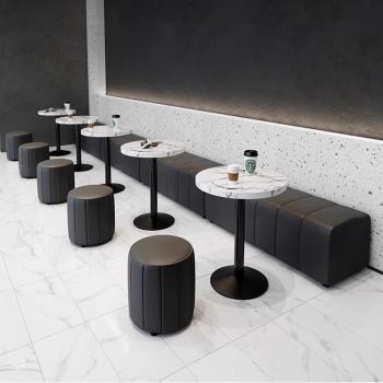 MuXing Polstersessel, Restaurantstuhl, Caféstuhl, Lounge-Sessel, Modernes Design mit vertikalen Steppmuster, Komfortable Polsterung