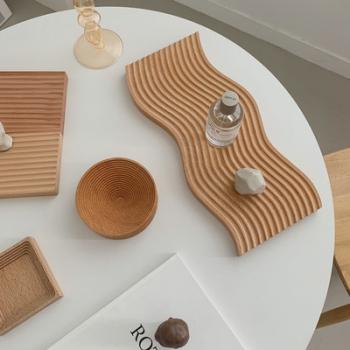 Großhandel B2B Holz Essensablage Dekorativeablage servieren Servierbrett Serviertablett