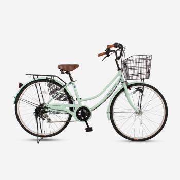 Großhandel B2B Stadtrad 26Zoll Citybike Fahrrad mit Korb unisex