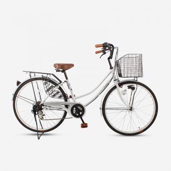 Großhandel B2B Stadtrad 26Zoll Citybike Fahrrad mit Korb unisex