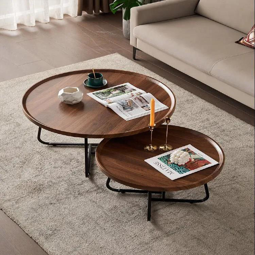 HAUSS SPOLE Couchtsch Couchtsch Satztsch 2er Set Ru Produktbild-Vorschau 11