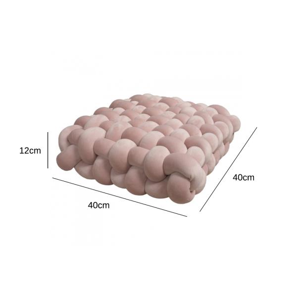 Muxing 5er Set Plüschkissen Sofakissen Dekokissen Sitzkissen Fensterbankkissen Kuschelkissen Zierkissen Für Sofa Bett Wohnzimmer Und Schlafzimmer 40*40*12 CM