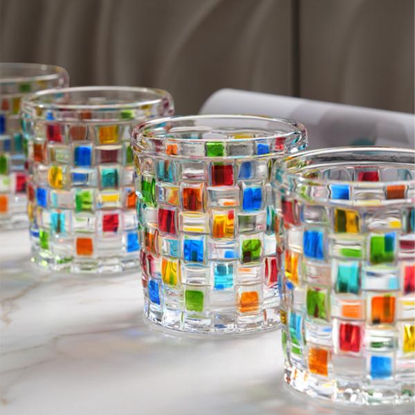 Muxing Trinkgläser 6er Set, 280 ml pro Glas, als Wassergläser, Getränkegläser, Saftgläser, Cocktailgläser und Whiskygläser verwendbar /FGB280/