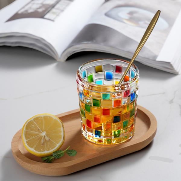 Muxing Trinkgläser 6er Set, 280 ml pro Glas, als Wassergläser, Getränkegläser, Saftgläser, Cocktailgläser und Whiskygläser verwendbar /FGB280/