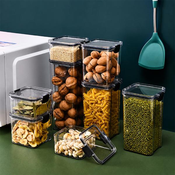 Muxing Vorratsdosen 9er Set für Küche Lebensmittelbehälter mit Deckel Feuchtigkeitsgeschützte Aufbewahrungsboxen Küchen Organizer für Lebensmittel