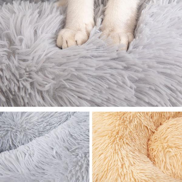 Muxing Katzenbett Hundebett Flauschiges Haustierbett Kuschelbett Tierbett Schlafplatz Und Ruheplatz Für Katzen Und Kleine Hunde Ganzjährig