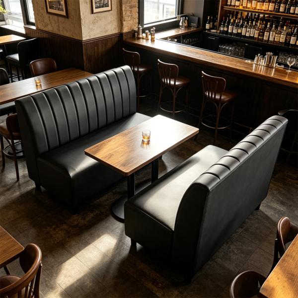 Muxing Gastro Sitzbank Dinerbank Sofa Gastronomiemöbel Cafe Bar Restaurants Hotel Einrichtung Stuhl Kunstleder