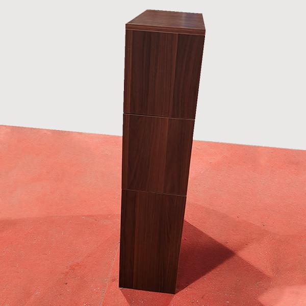 Muxing Badezimmerschrank mit offenen Ablagen und Stauraum Schmaler Badschrank Hochschrank Aufbewahrungsschrank für Badutensilien 【BGG】
