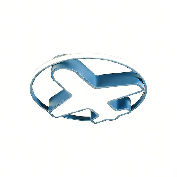 Muxing Lampe Kinderzimmerlampe LED-Lampe Augenschonlampe Schlafzimmerlampe Einbauleuchte Deckenlampe Drei Lichtfarben 60cm C：Flugzeuglampe /FJFJD/