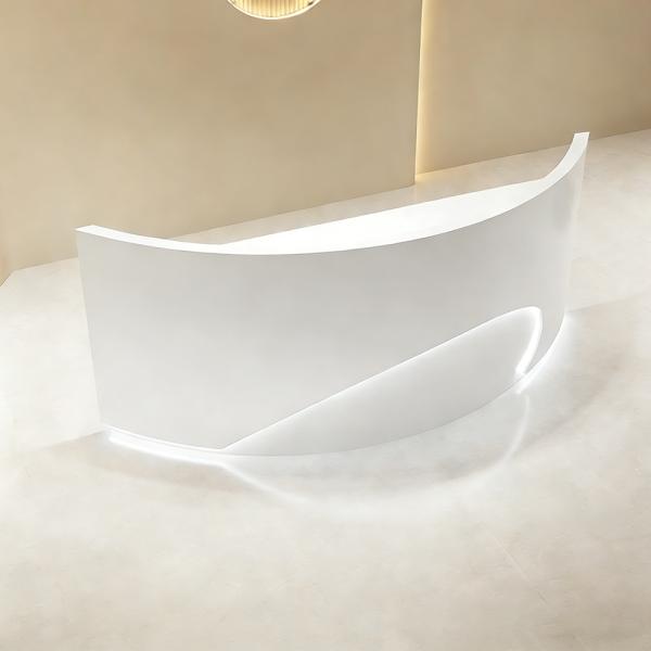 Muxing Empfangstheke Theke geschwungene Tresen Kasse Empfangstresen