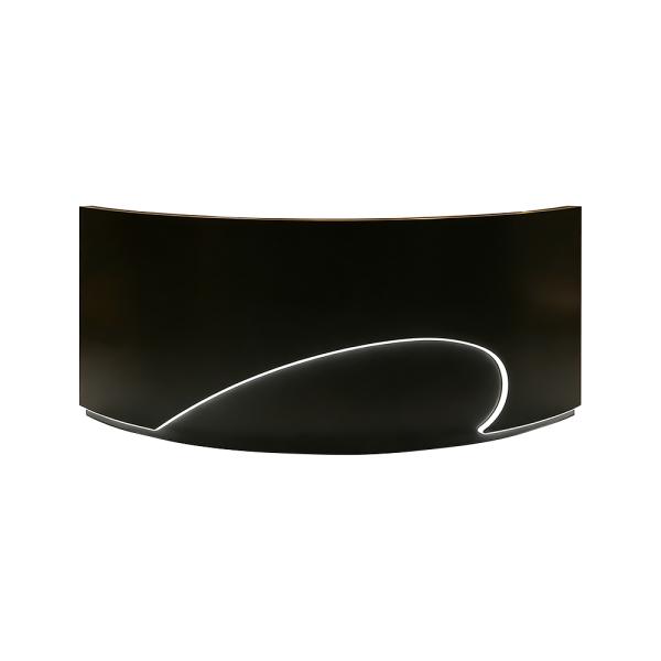 Muxing Empfangstheke Theke geschwungene Tresen Kasse Empfangstresen