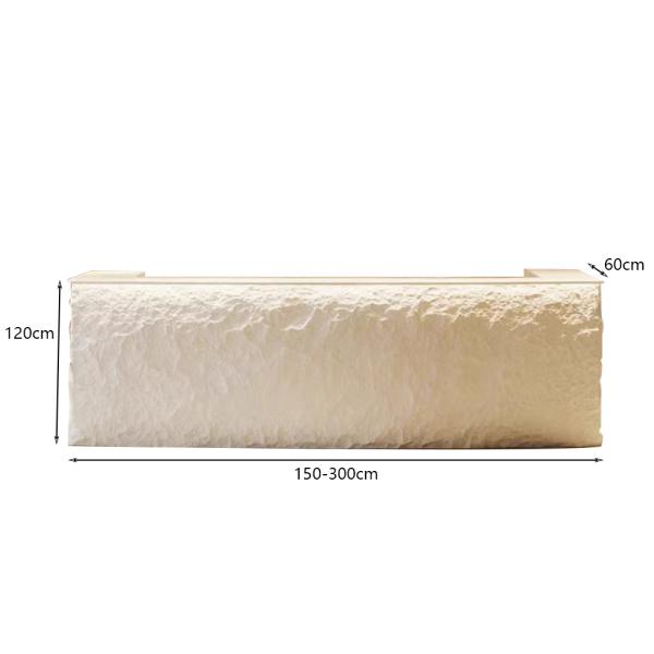 Muxing Exklusive Empfangstheke, Kassentheke, schlichte Bartheke, formschöne Bartheke