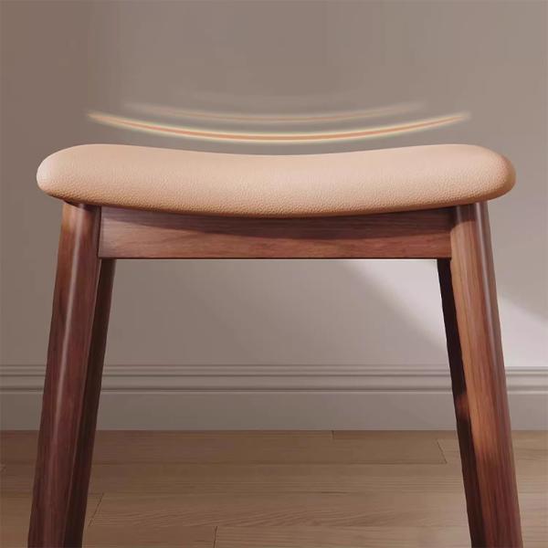 Muxing Hocker, Sattelhocker, Frisiertischhocker, Haushocke, Einfacher Sattelhocker, 45*27*46cm【CXMAD46】