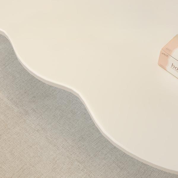 MuXing Couchtisch für Wohnzimmer – Moderner Wohnzimmertisch als Sofatisch, rechteckiger Beistelltisch und Teetisch