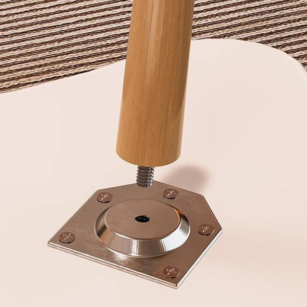 MuXing Doppelstock-Beistelltische, Couchtisch ideal als Sofatisch, Kompakte, stilvolle Teetische für das Schlafzimmer oder Wohnzimmer Weiß 40*50cm 【DH54DL】