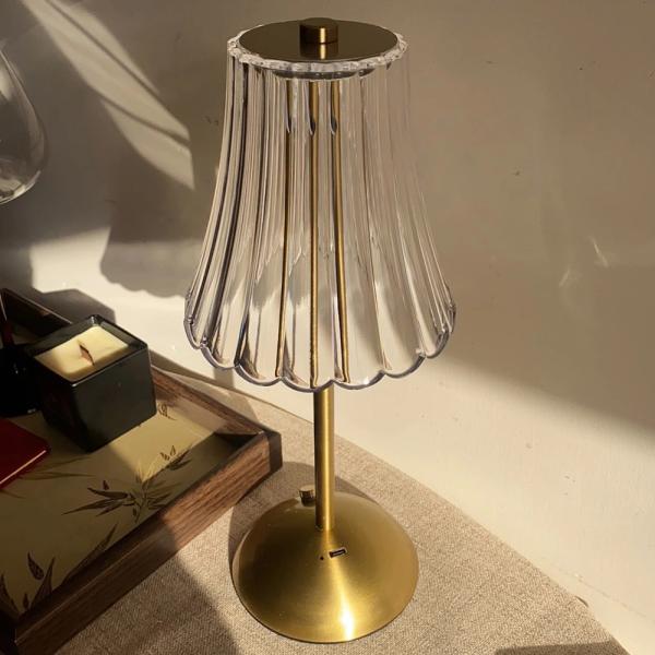 Muxing Tischlampe Retro-Tischlampe Nachttischlampe Vintage-Tischlampe Nachtlicht LED-Tischlampe USB-Ladeport für Schlafzimmer 12.5 × 29.5 cm /JSTD11/