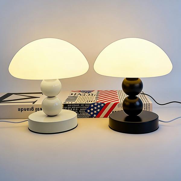 Muxing 3-Farben Dimmbare Tischlampe für Schlafzimmer, Nachttischlampe, LED-Nachtlicht, Bettleuchte für Nachttisch