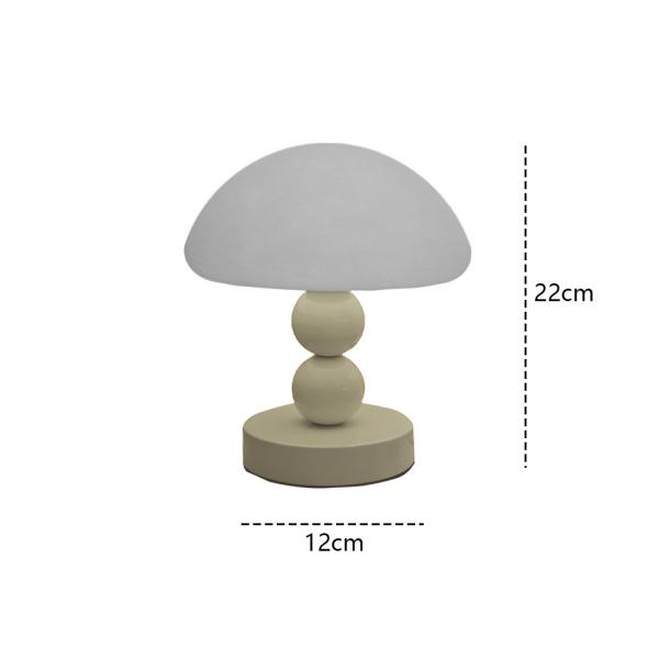 Muxing 3-Farben Dimmbare Tischlampe für Schlafzimmer, Nachttischlampe, LED-Nachtlicht, Bettleuchte für Nachttisch