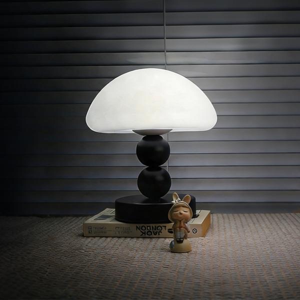 Muxing 3-Farben Dimmbare Tischlampe für Schlafzimmer, Nachttischlampe, LED-Nachtlicht, Bettleuchte für Nachttisch