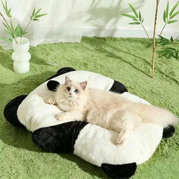 MuXing Katzenbett Hundebett, weiche Haustier-Schlafmatte für Katzen und kleine Hunde, gemütliches Haustierbett als Schlafplatz 76 × 63 cm /HZHY-76/