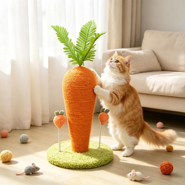 Muxing Katzenspielzeug Katzenkratzbrett, Kratzspielzeug für Katzen und Kätzchen, Kittenspielzeug zum Krallenwetzen, Indoor-Katzenzubehör