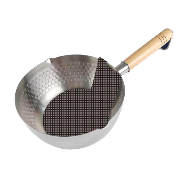 MuXing Milchtopf Schneepfanne Nudelkochtopf, kleiner Kochtopf für Milch, Instant Nudeln, Suppe, Mehrzweck Küchen Topf