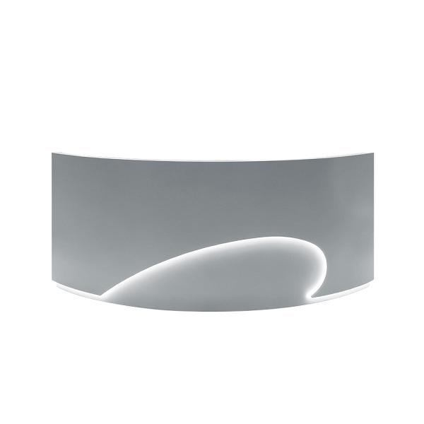 Muxing Empfangstheke Theke geschwungene Tresen Kasse Empfangstresen