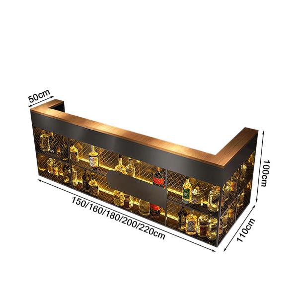 Muxing Maßanfertigung Bartisch Bar Theke Kasse Tresen Eisenkunst Rezeption Empfangstheke